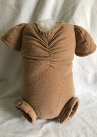 26 Inch Darker Flesh Doe Suede Multi Panel Body ~ 3/4 Arms, Full Front Legs ~ Jointed