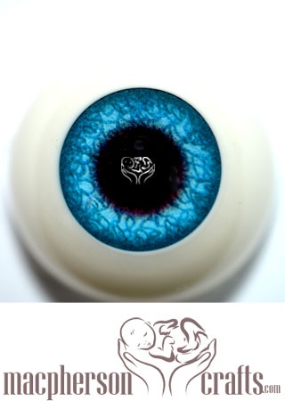 22mm Acrylic Eyes Fantasy Style - Blue