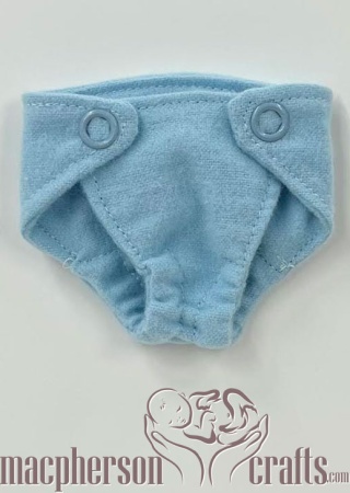 Diaper Cover ~ Mini Micro - Blue