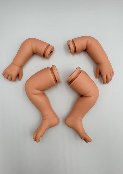 15 Inch Vinyl 3/4 Limb Set by Elly Knoops