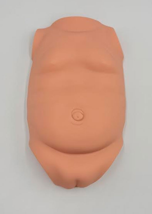 19-20 Inch Girl Belly Plate by Linde Scherer