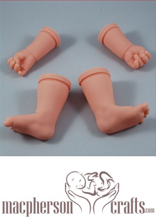 19 Inch Infant 1/4 Limb Set