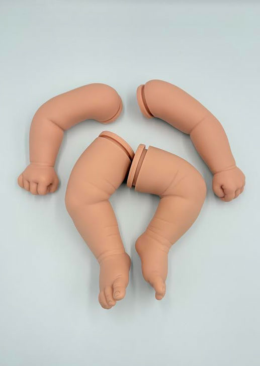 19 Inch Vinyl Full Arm 3/4 Leg Set by Linde Scherer