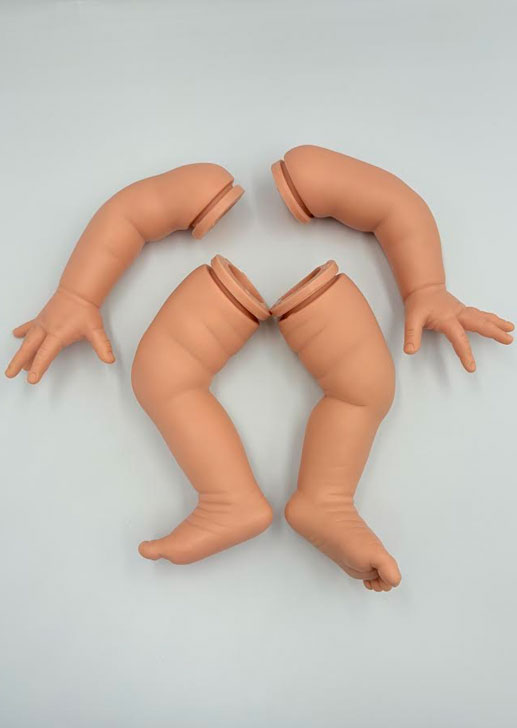 19 Inch Vinyl Full Limbs Set by Linde Scherer