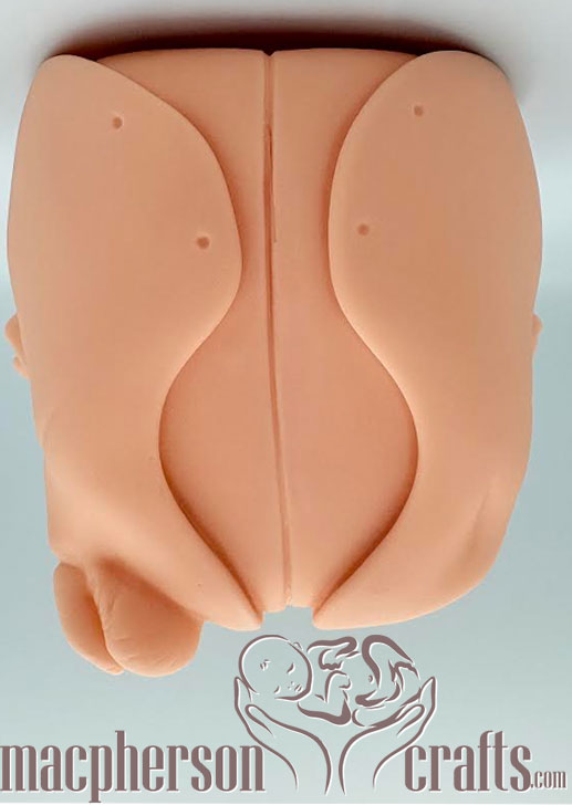 20 Inch Girl &amp; Boy Tummy Plate by Tina Kewy