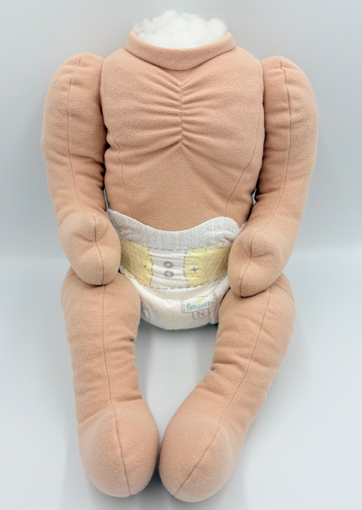 20 Inch Pre-Stuffed Multi-Panel Cuddle Body 2lbs +