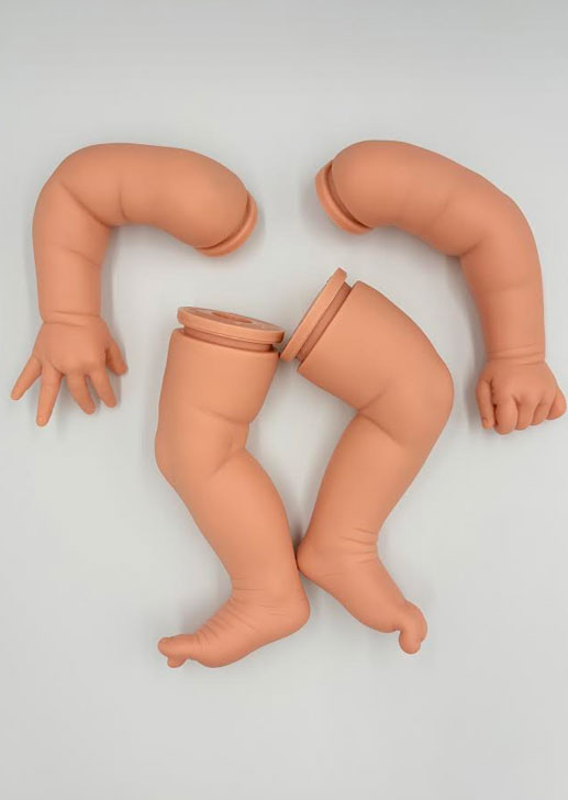 20 Inch Vinyl Full Arm ~ 3/4 Leg Set by Linde Scherer