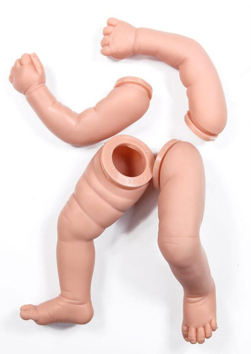 20 Inch Vinyl Limbs by Ping Lau ~ No. 33E