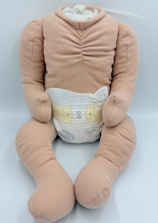 22 Inch Pre-Stuffed Multi-Panel Cuddle Body 3lbs +