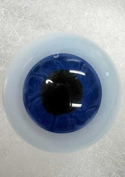 22mm Ultra Newborn Glass Eyes ~ Night Blue 