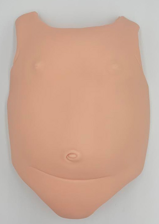 24 Inch Non-Gender Tummy Plate by Tina Kewy