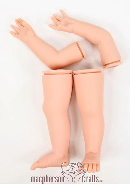 26 Inch Vinyl 3/4 Limbs by Jannie de Lange ~ PT-32A-32B