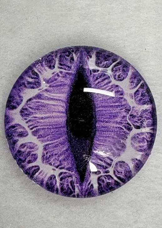 28mm Dragon Eyes ~ Amethyst