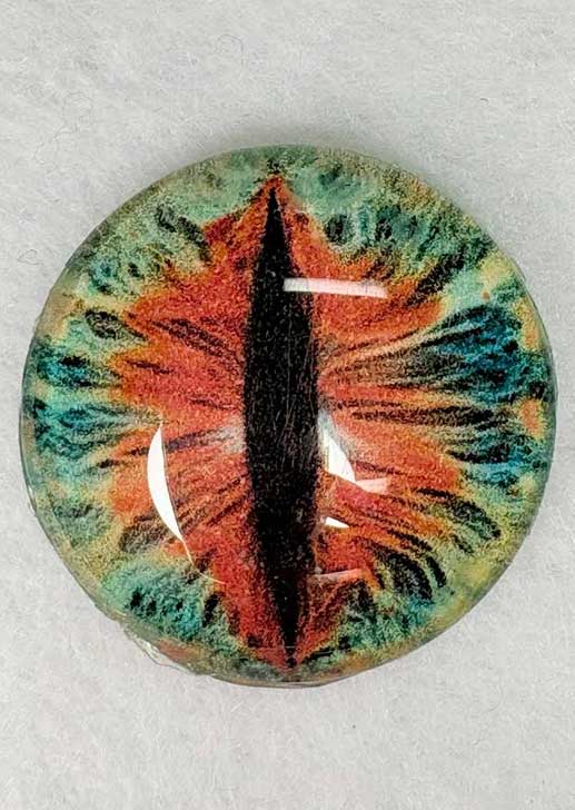 28mm Dragon Eyes ~ Earth &amp; Fire