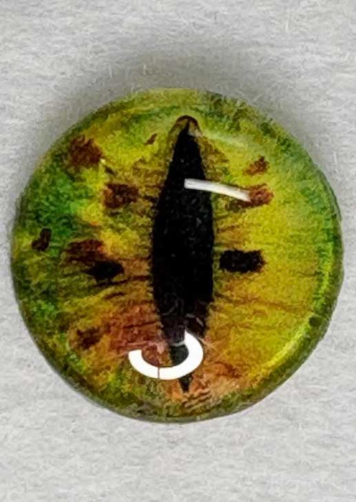 28mm Dragon Eyes ~ Hazel Green