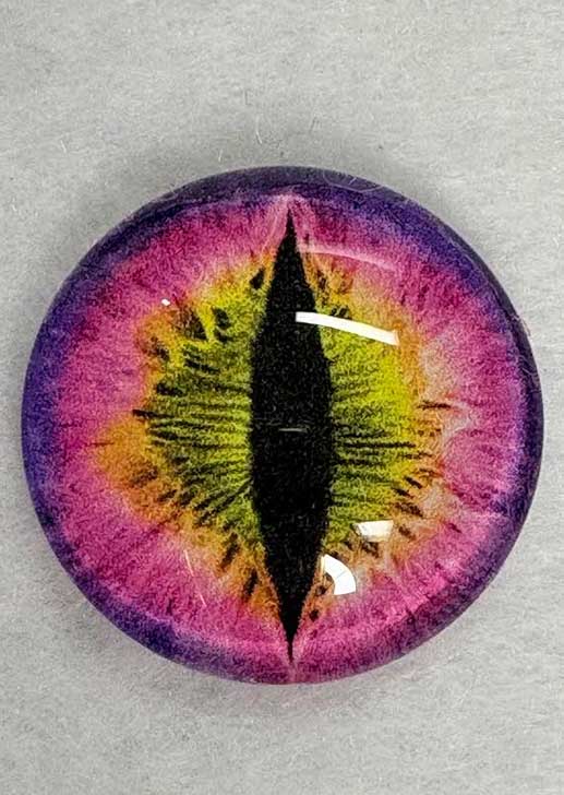 28mm Dragon Eyes ~ Pansy Pink