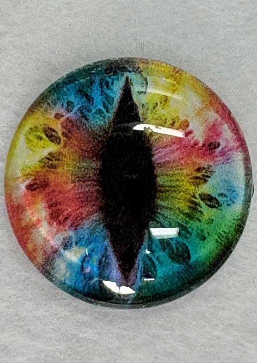 28mm Dragon Eyes ~ Rainbow