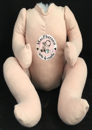 A Body for Cuddle Baby ~ for 18 to 19 Inch Doll ~ Bent Limbs