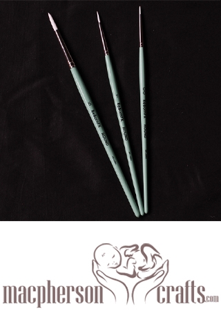 A Set of ReBornFX 3 Piece Round Brush Set