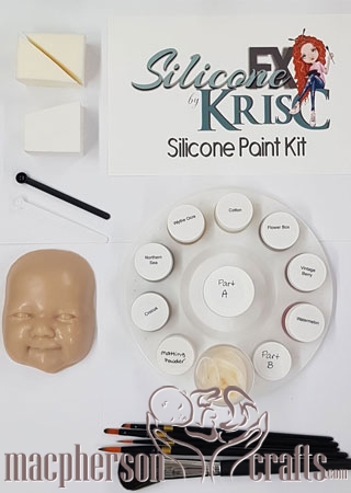 silicone doll paint