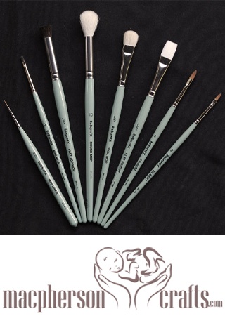 A set of REBornFX Beginner Series - Paint Brush Set