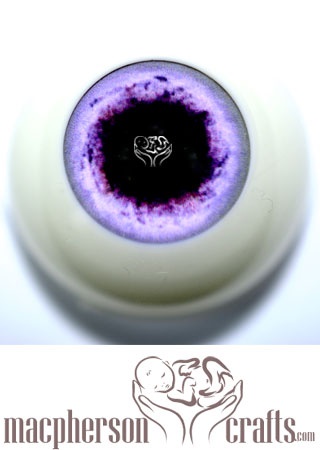 16mm Acrylic Eyes Fantasy Style - Lilac