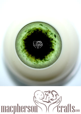 20mm Acrylic Eyes Fantasy Style - Lime