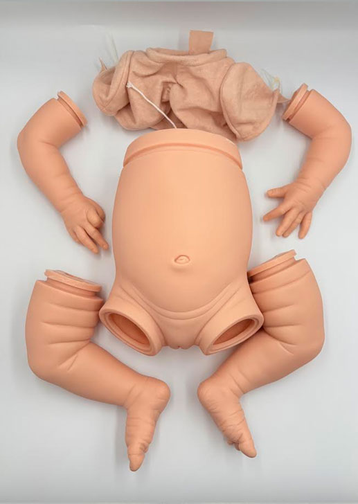 21-22 Inch Adrie Stoete Girl Torso w Limbs