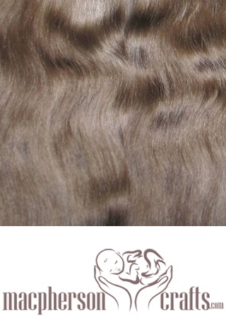 Adult Mohair - Baby Brown