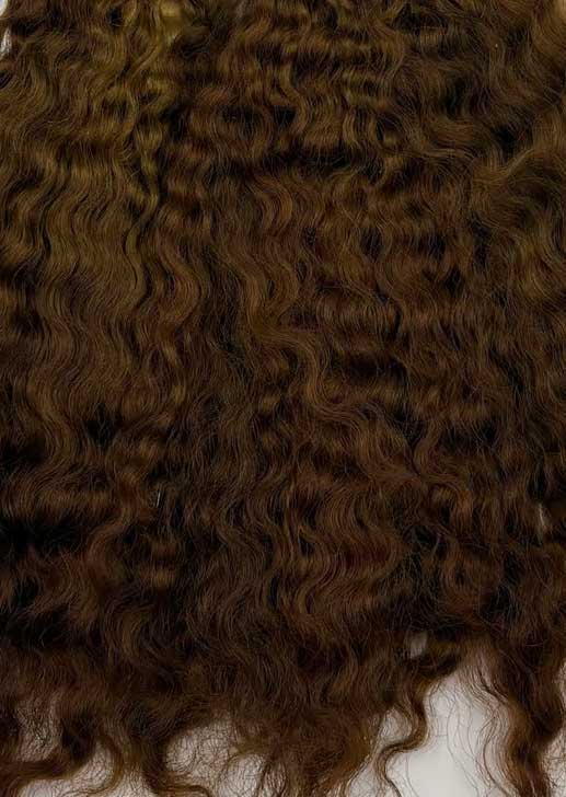 *Adult Mohair - Chocolate Brown