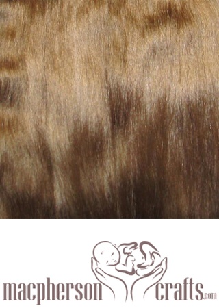 Adult Mohair - Light Brown