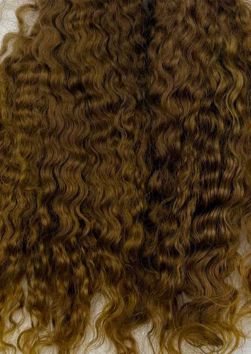 *Adult Mohair - Medium Brown