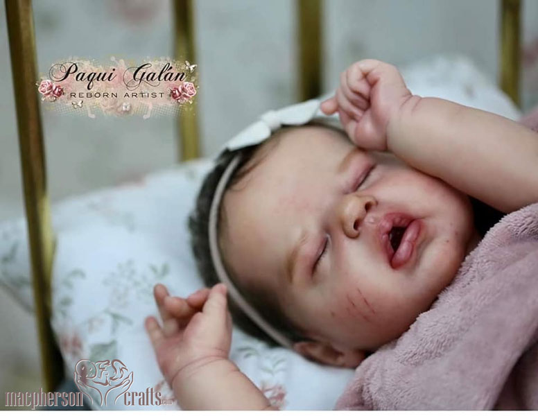 Unpainted reborn doll kit ~Alexis by Cassie Ann Brace~Open numbered edition~ 21" 