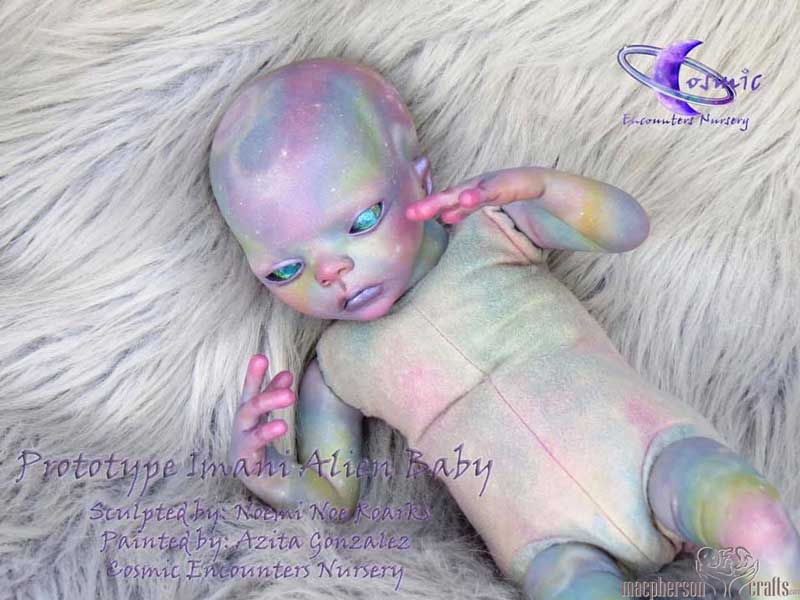 Imani Alien baby by Noemi Noe Roarks