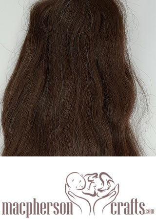 Suri Alpaca Hair - Reddish Brown