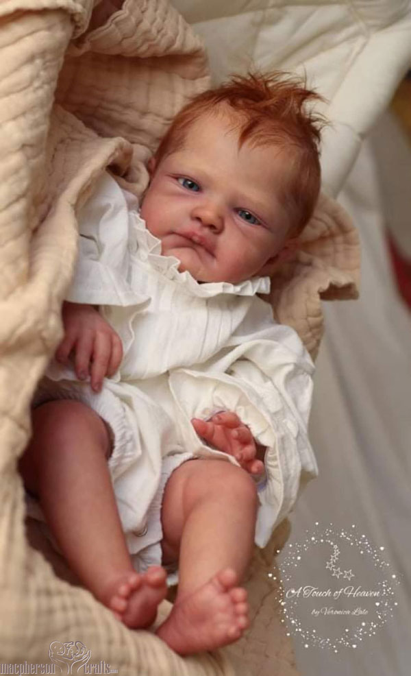 Reborn Baby Boy or Girl August Awake Scuplt by Dawn Mcleod 