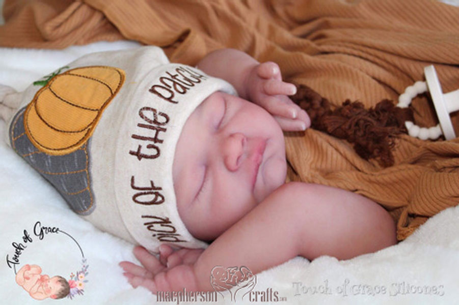 Reborn Baby Boy or Girl August Awake Scuplt by Dawn Mcleod 