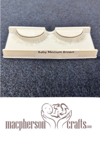 Eyelash Set - Baby - Medium Brown