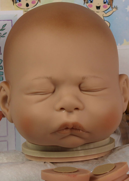 Olivia Asleep Newborn ~ Ready to beBorn DIY Doll Making Kit
