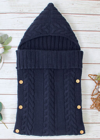Baby Baby Bunting Cocoon - Navy