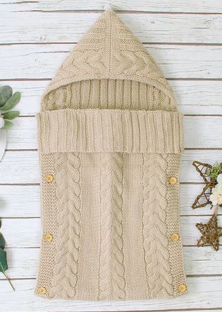 Baby Baby Bunting Cocoon - Taupe