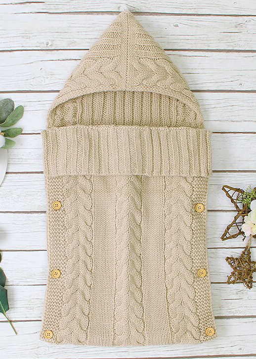 Blankets Sleeper Bags Baby Baby Bunting Cocoon Taupe