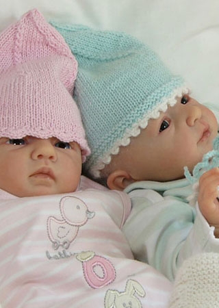 Daniel & Petra Twins by Linde Scherer - Set of Twins ~ TEMP OUT OF STOCK