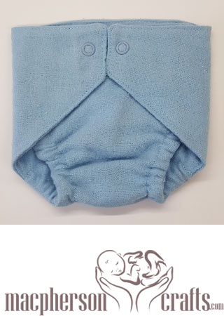 Diaper Cover Preemie - Blue