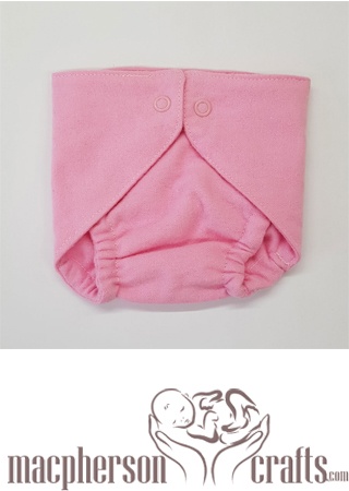 Diaper Cover Micro Preemie - Pink