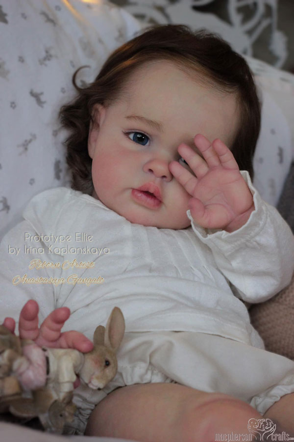 Ellie❤️RebornDOLL by Irina Kaplanskaya, 22 inch, smells like a real baby | UK