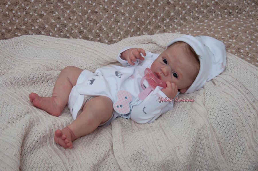 Eloisa Cuddle Baby Finished Reborn Doll by Andrea Arcello