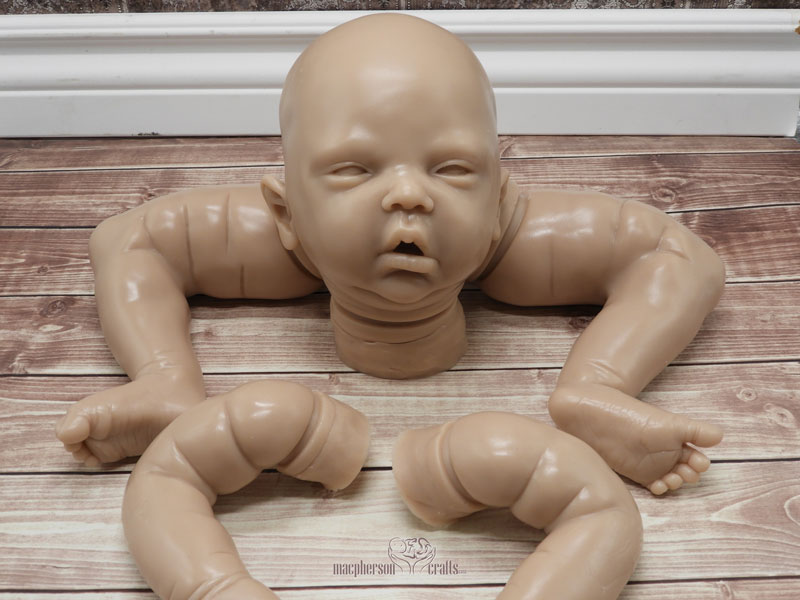 Kit Poupée Reborn Elyse Par Cassie Brace – Vinyle Neuf