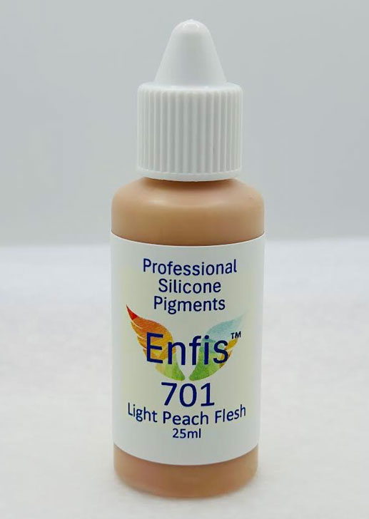 Enfis Essential Colours Silicone Pigments ~ Light Peach Flesh ~ 25ml