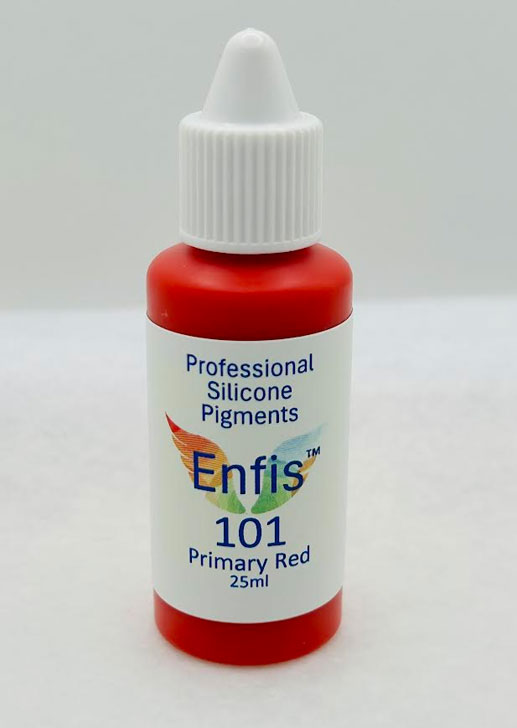 Enfis Essential Colours Silicone Pigments ~ Primary Red ~ 25ml